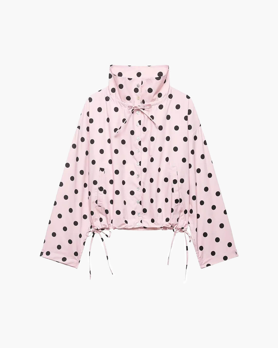Chaqueta con cordón y lunares Margaret