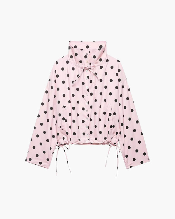 Chaqueta con cordón y lunares Margaret