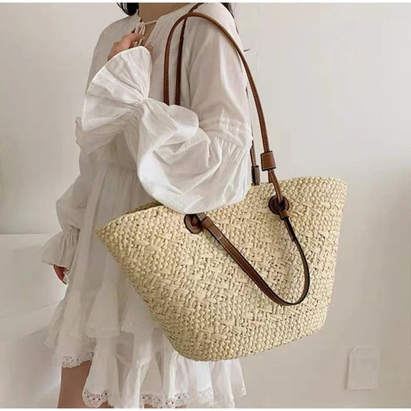 Bolso tote tejido de verano Margot