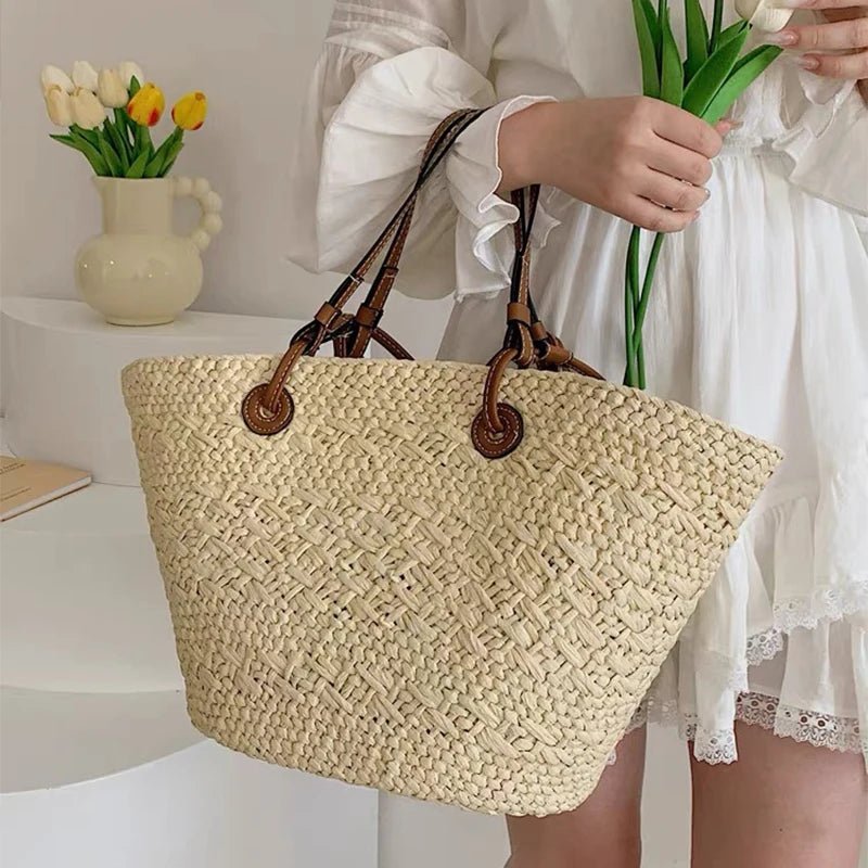 Bolso tote tejido de verano Margot