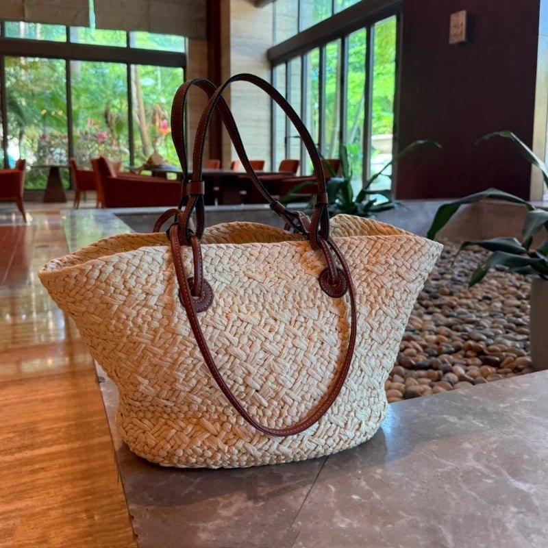 Bolso tote tejido de verano Margot