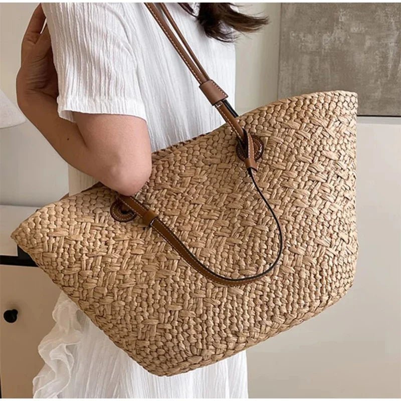 Bolso tote tejido de verano Margot