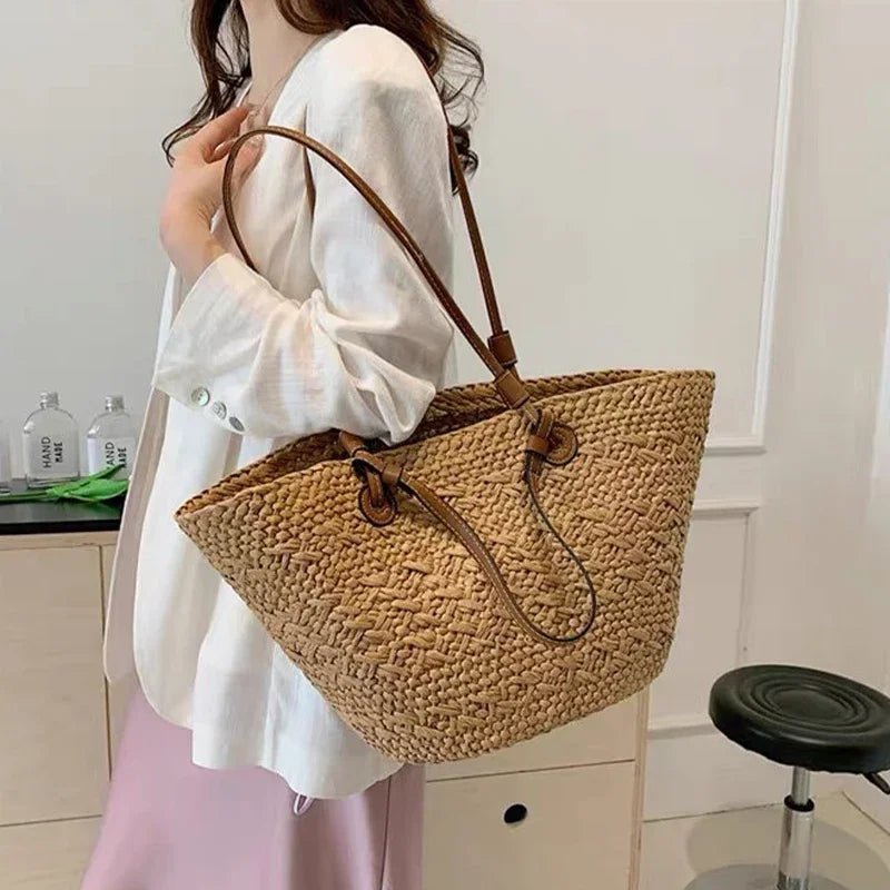 Bolso tote tejido de verano Margot