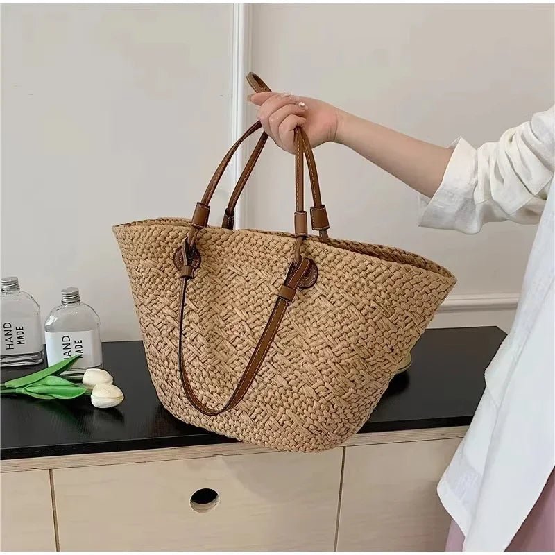 Bolso tote tejido de verano Margot
