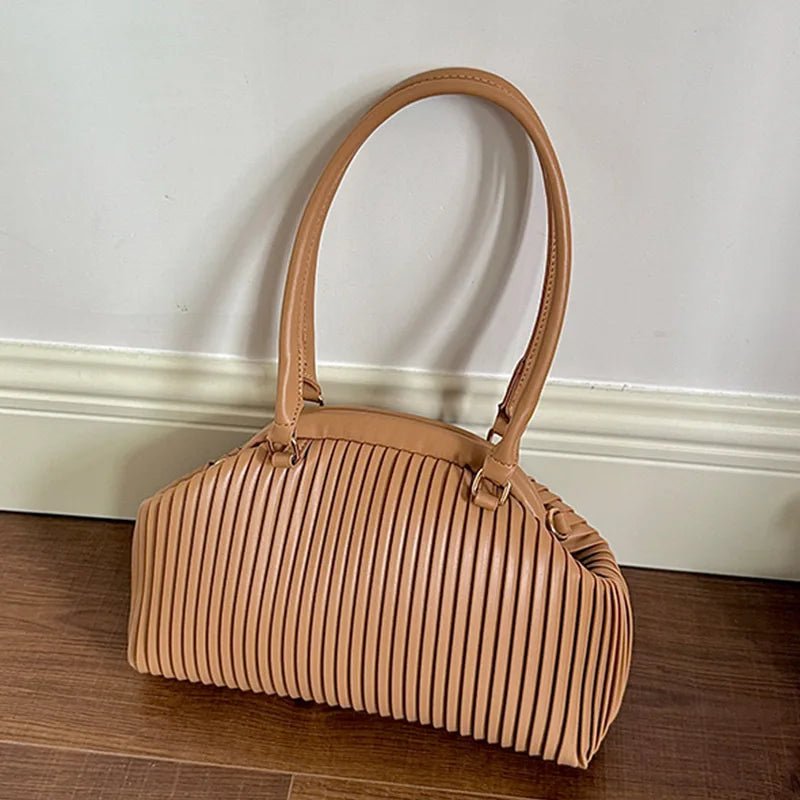 Bolso de hombro plisado Mariana