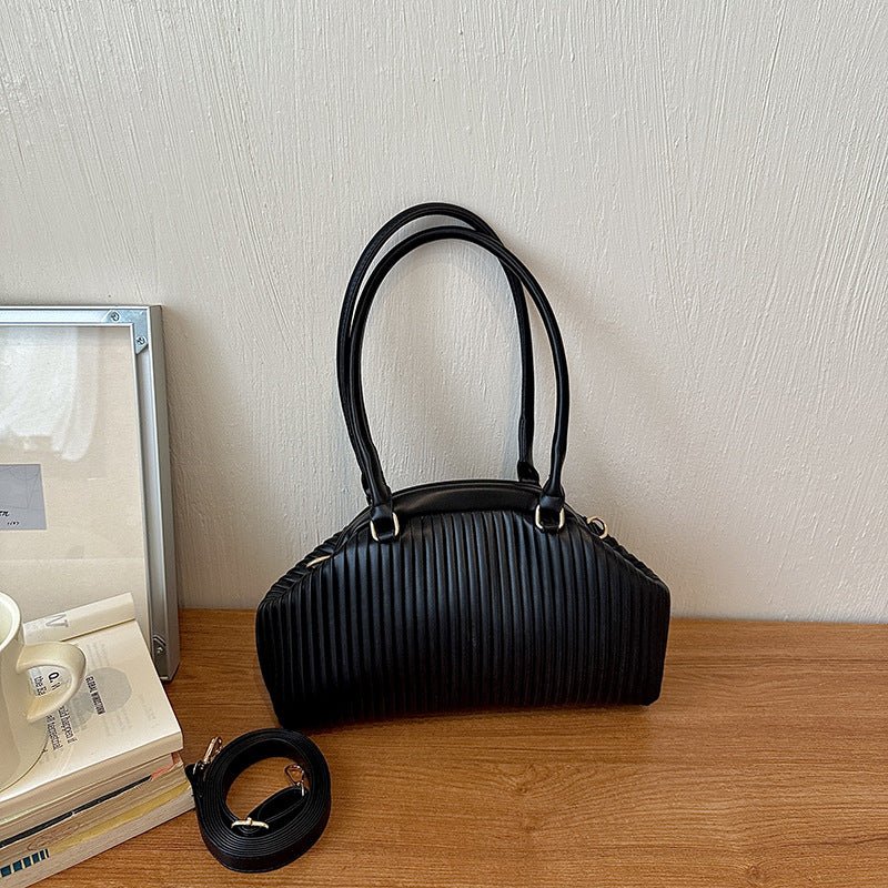 Bolso de hombro plisado Mariana