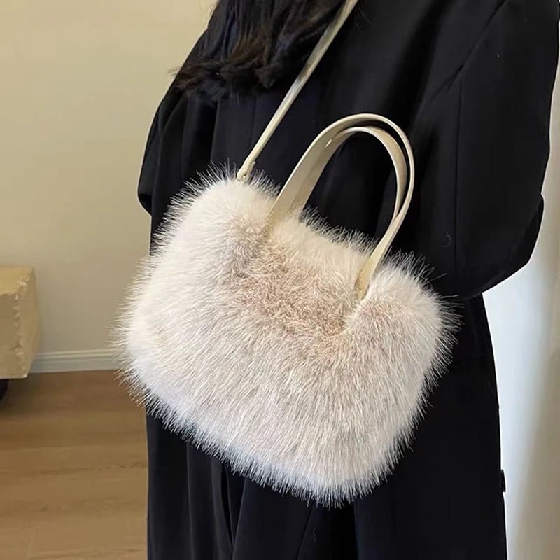 Bolso bandolera de pelo sintético Maricar