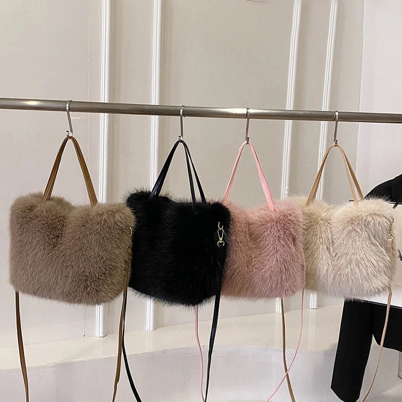 Bolso bandolera de pelo sintético Maricar