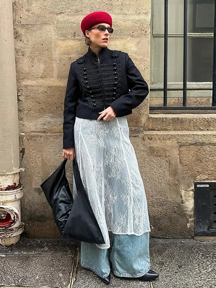 Chaqueta de estilo napoleónico Mariella