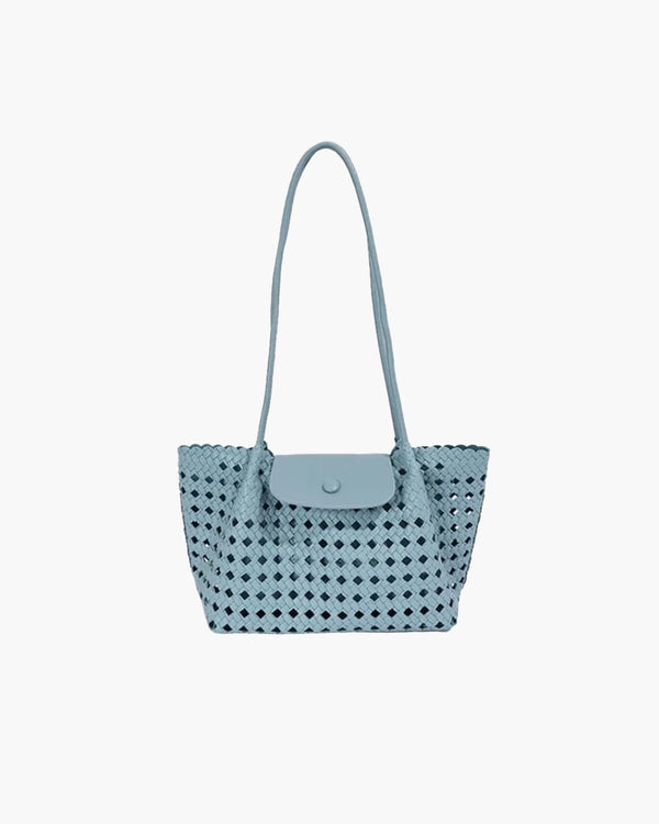 Bolso de hombro con relieve Marina