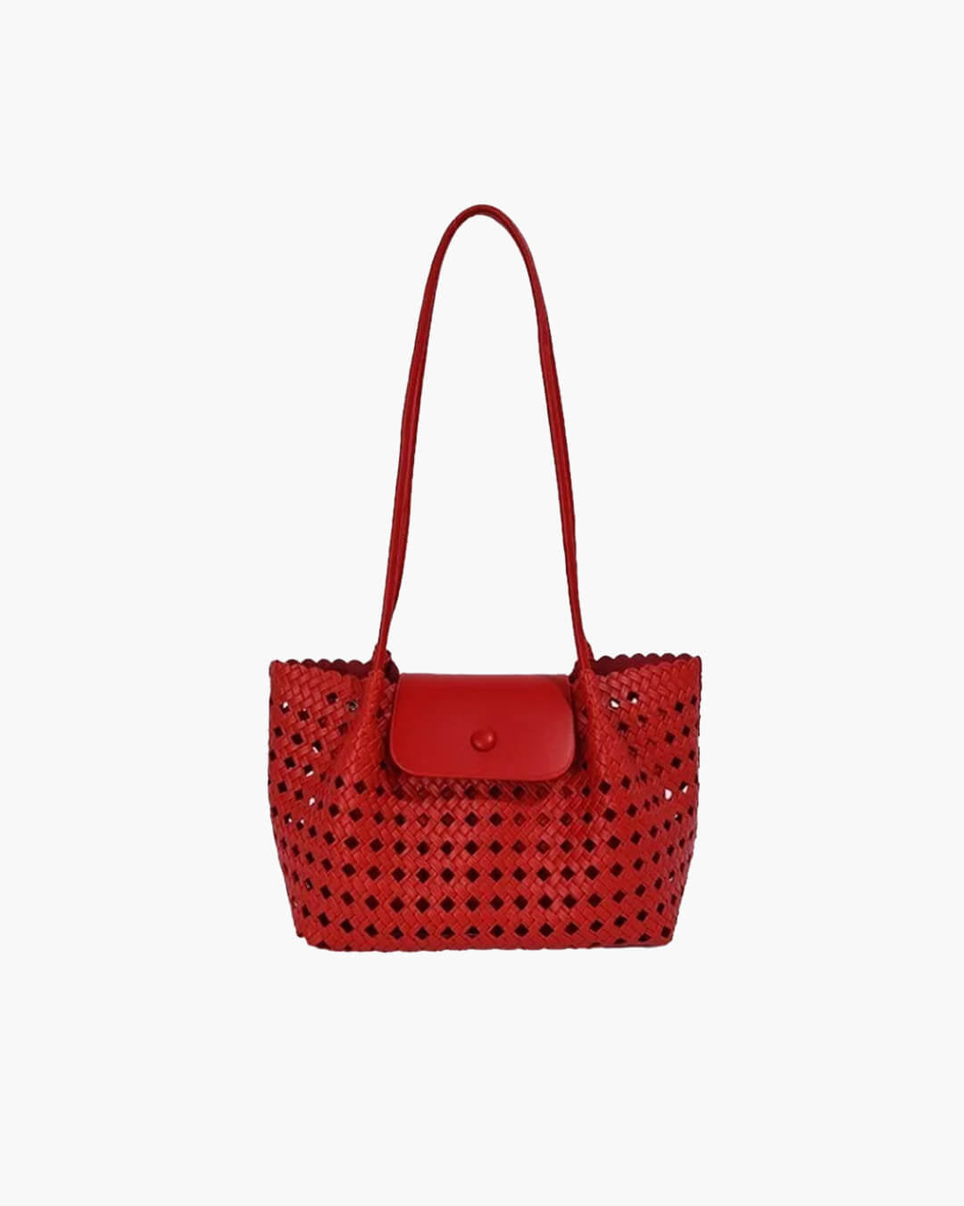 Bolso de hombro con relieve Marina