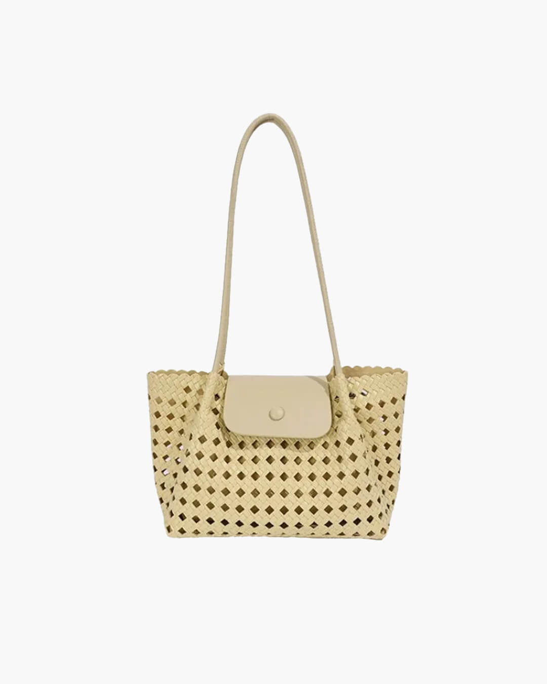 Bolso de hombro con relieve Marina