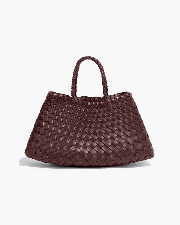 Bolso mediano trenzado de piel vegana Marissa