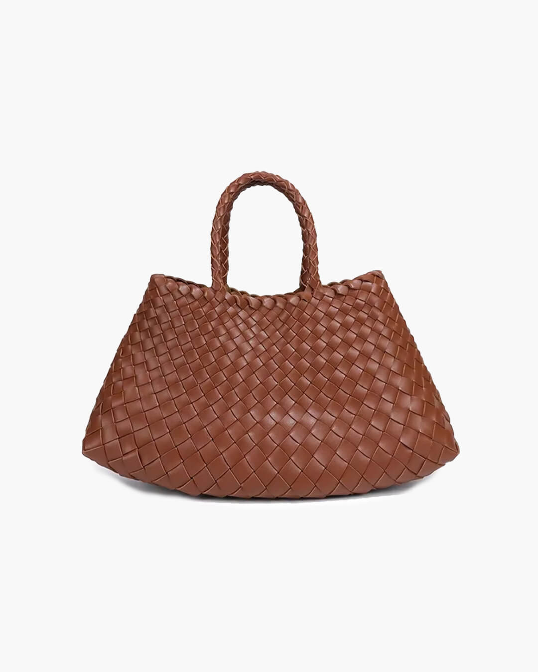 Bolso mediano trenzado de piel vegana Marissa