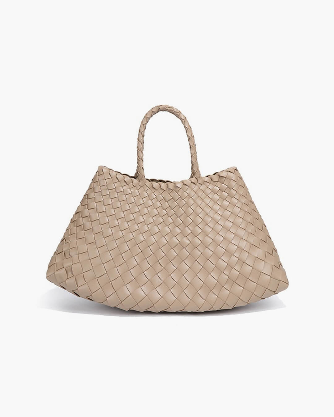 Bolso mediano trenzado de piel vegana Marissa