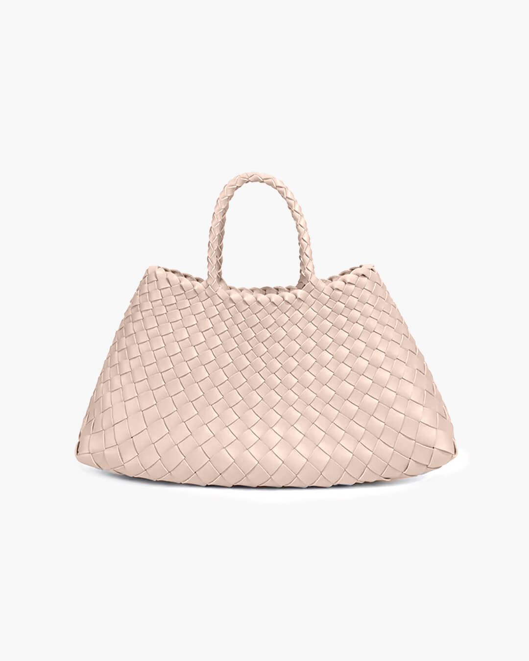 Bolso mediano trenzado de piel vegana Marissa