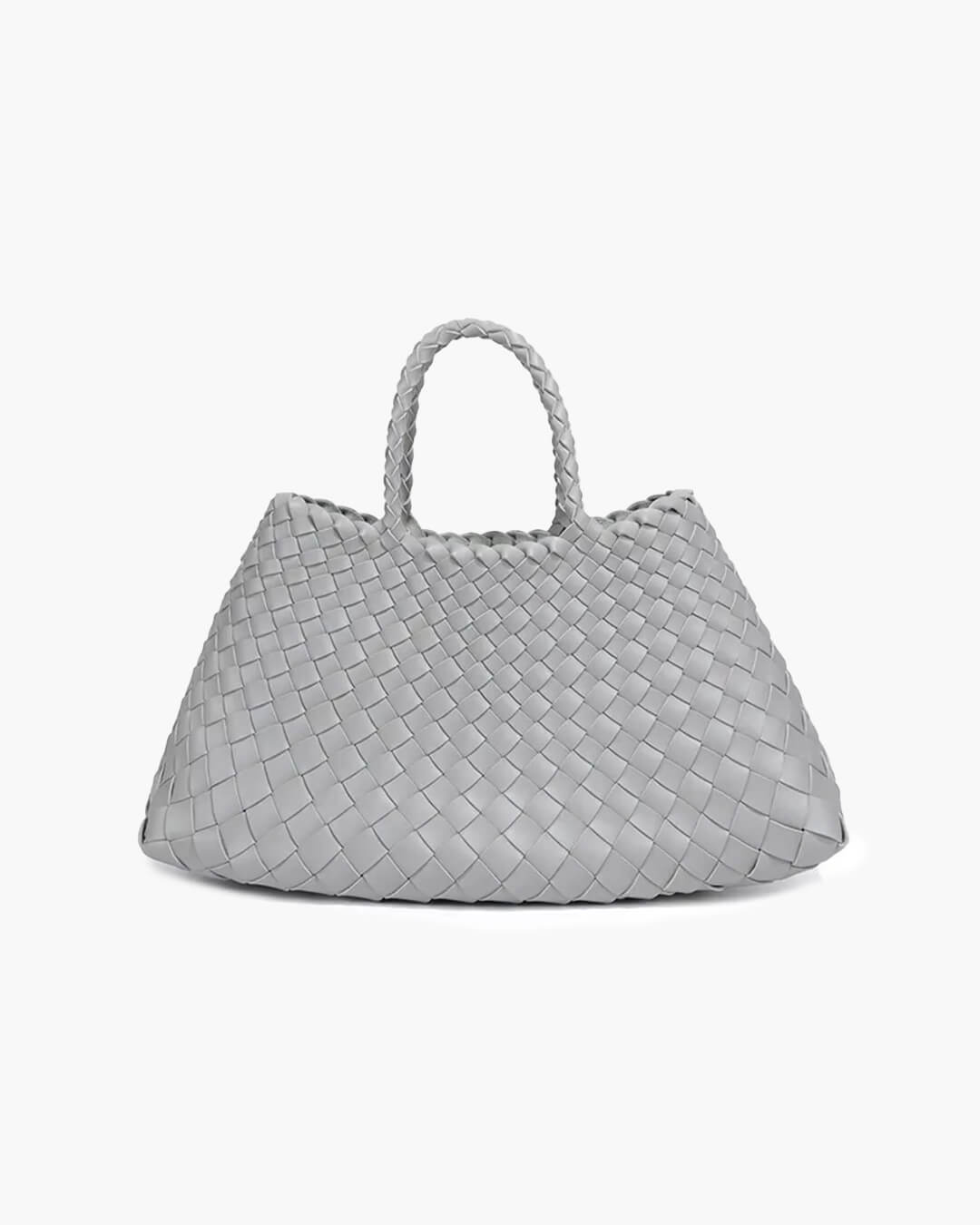 Bolso mediano trenzado de piel vegana Marissa