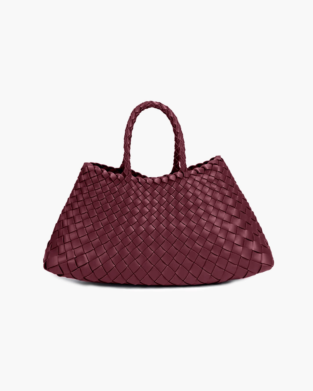 Bolso mediano trenzado de piel vegana Marissa