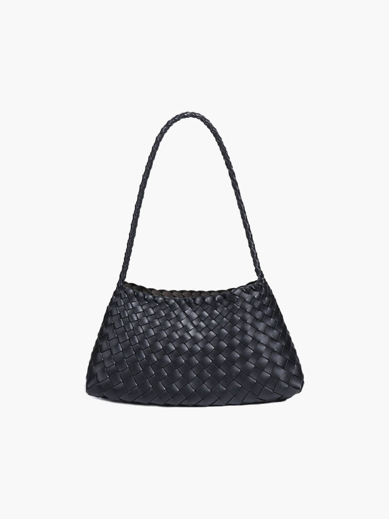 Bolso pequeño trenzado de piel vegana Marissa