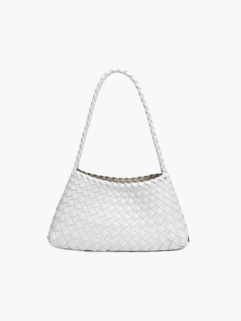 Bolso pequeño trenzado de piel vegana Marissa