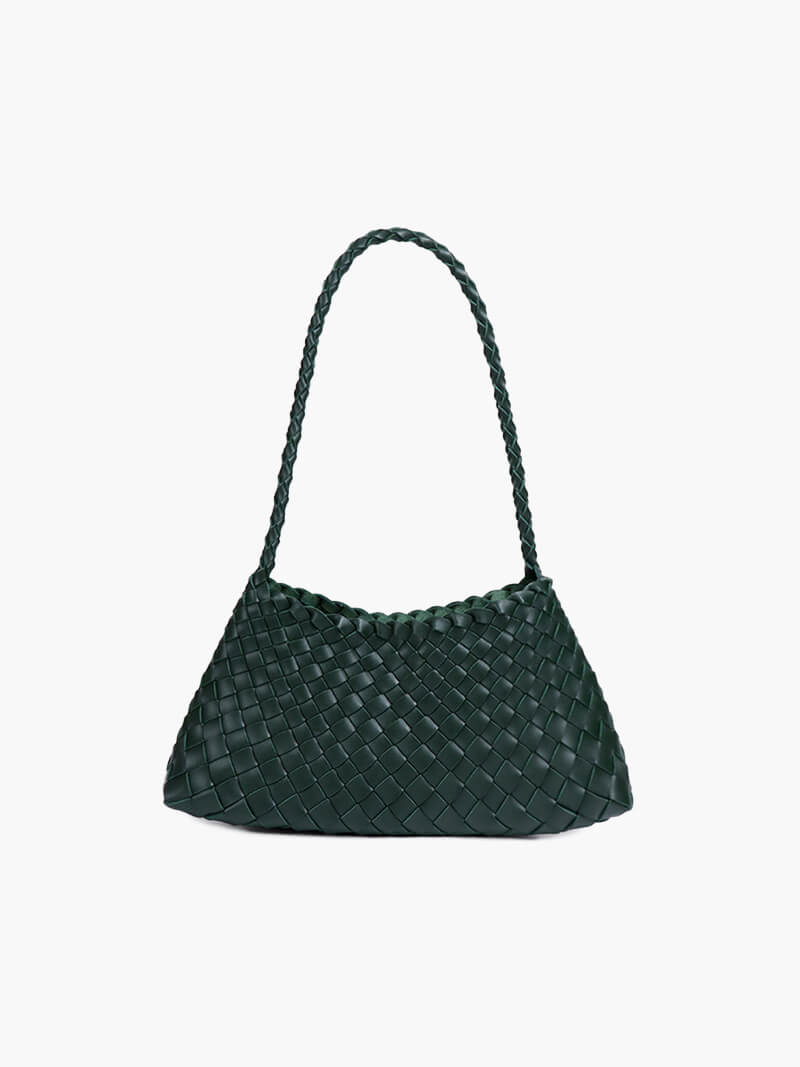 Bolso pequeño trenzado de piel vegana Marissa