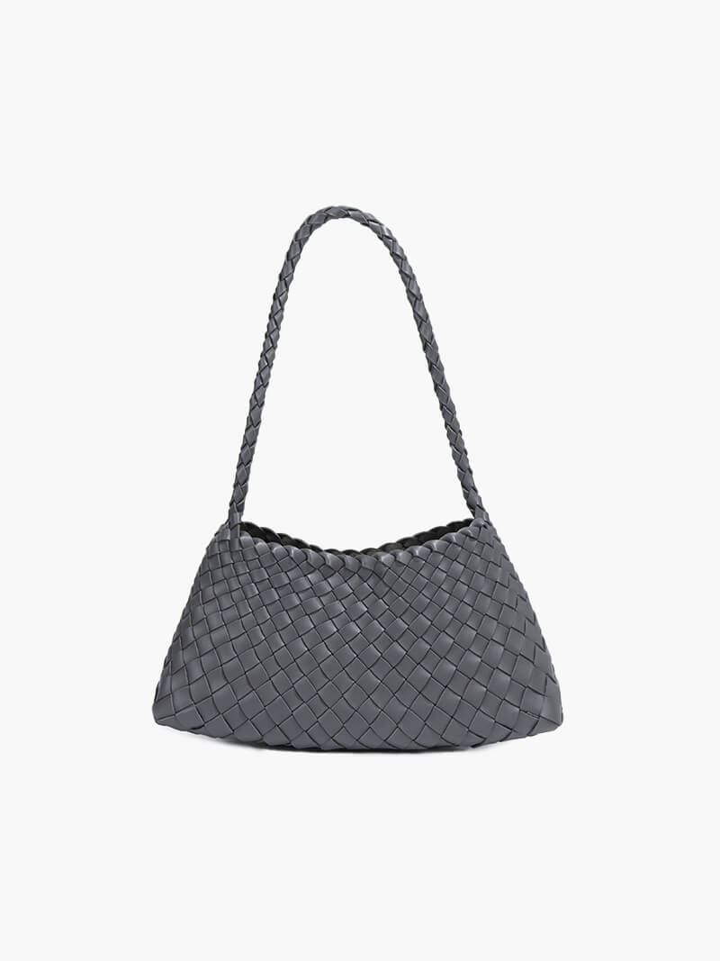 Bolso pequeño trenzado de piel vegana Marissa
