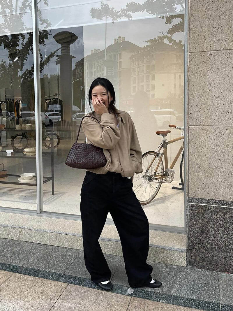 Bolso pequeño trenzado de piel vegana Marissa