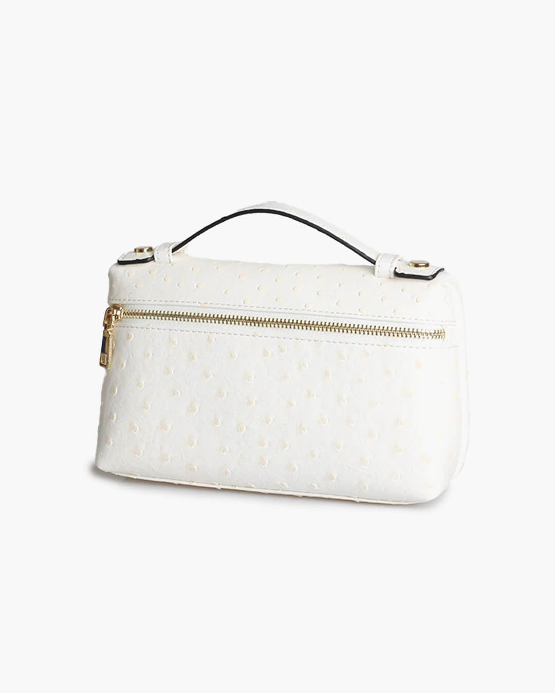 Bolso Marlene con estampado de avestruz