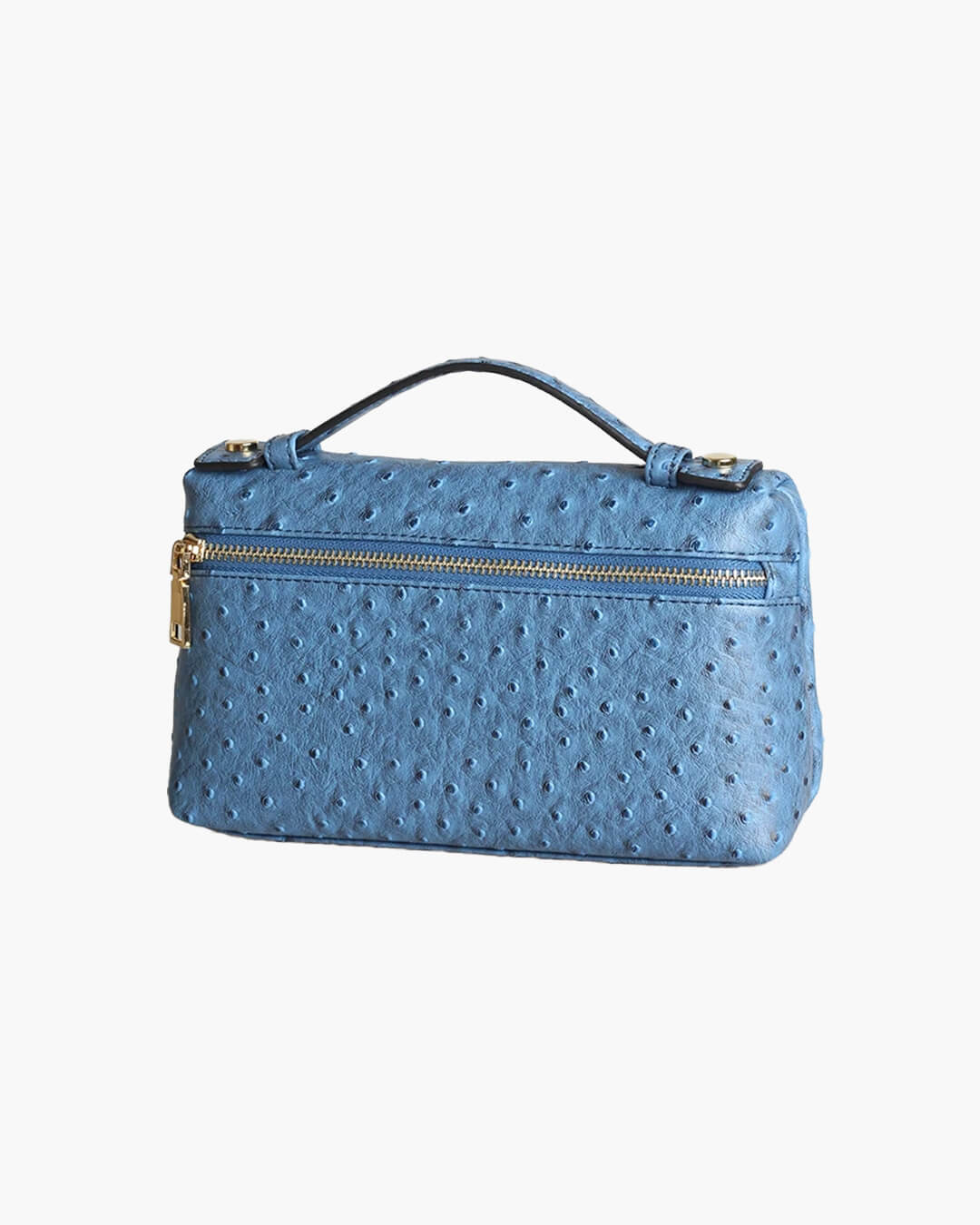 Bolso Marlene con estampado de avestruz