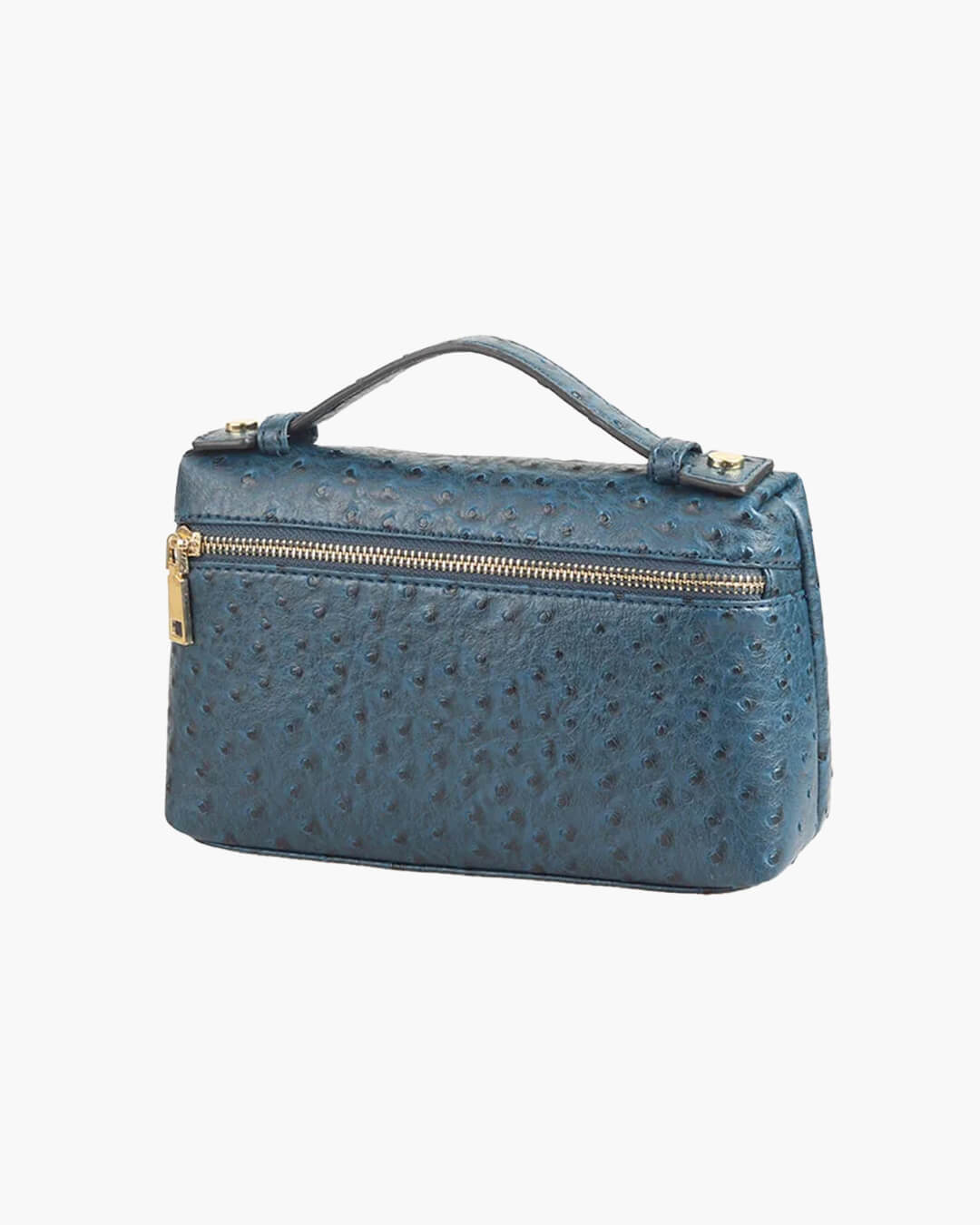 Bolso Marlene con estampado de avestruz