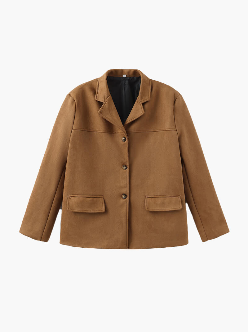 Chaqueta de ante sintético Matilda