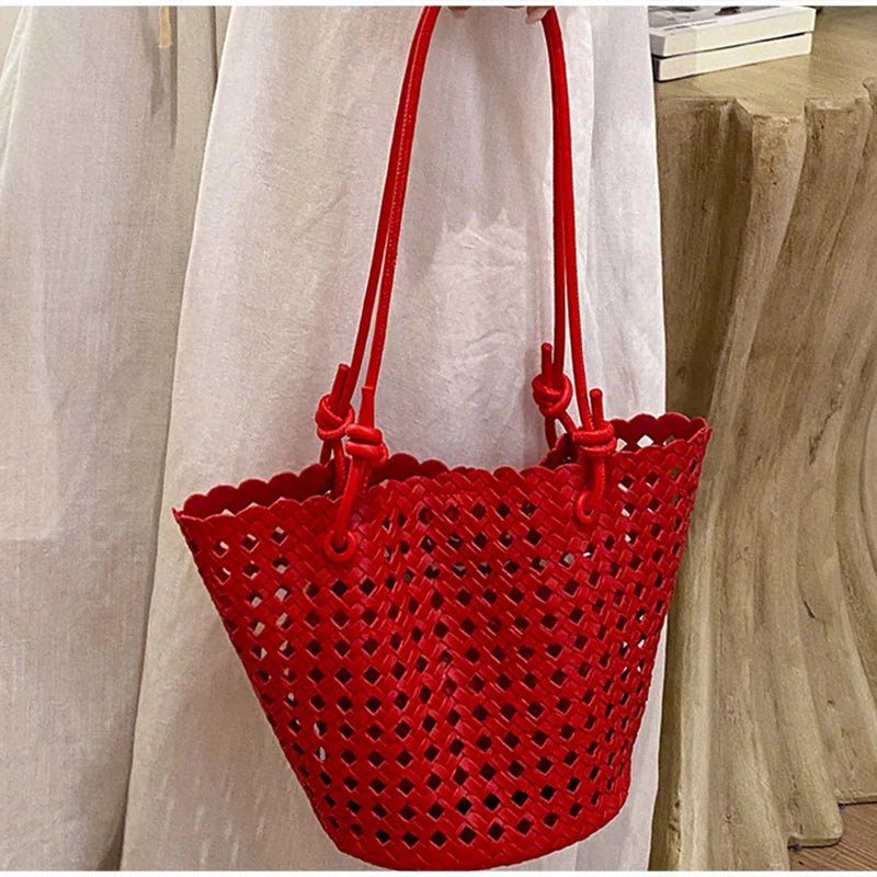 Bolso bombonera tejido Matilde