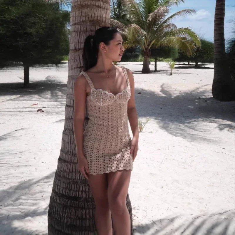 Melanie Hollow Out Backless Dress
