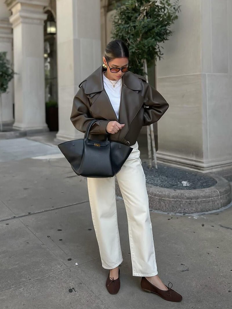 Bolso de piel Melanie