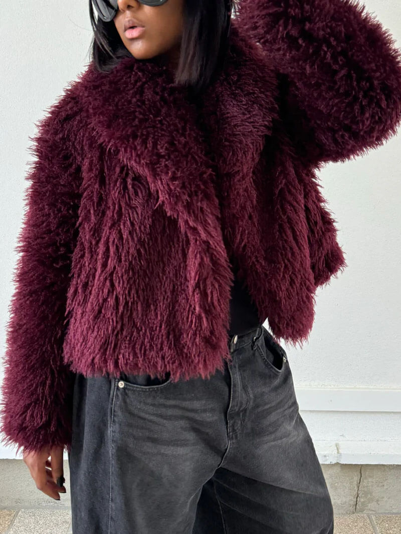 Chaqueta de piel sintética Mia