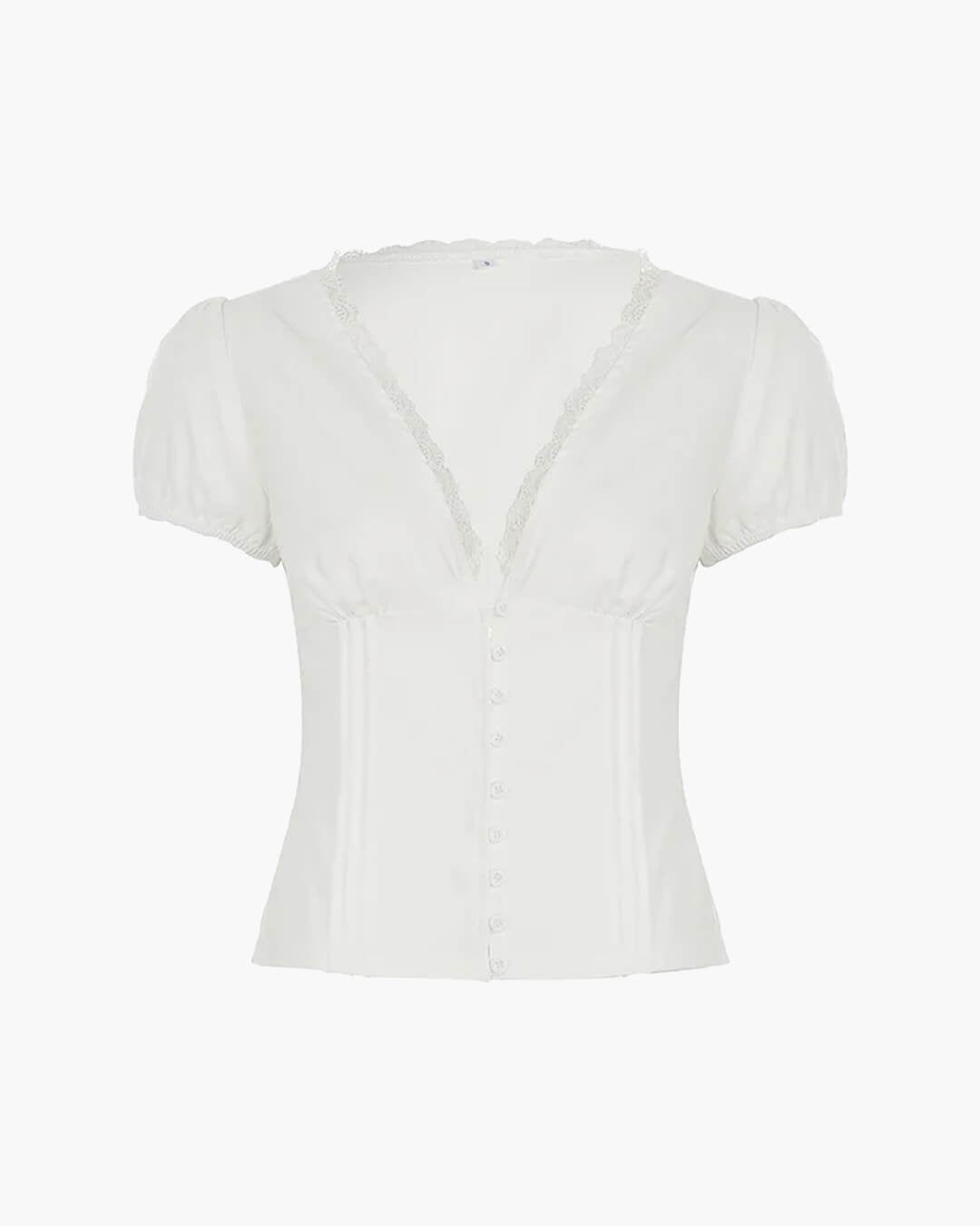 Blusa con escote pronunciado Mica