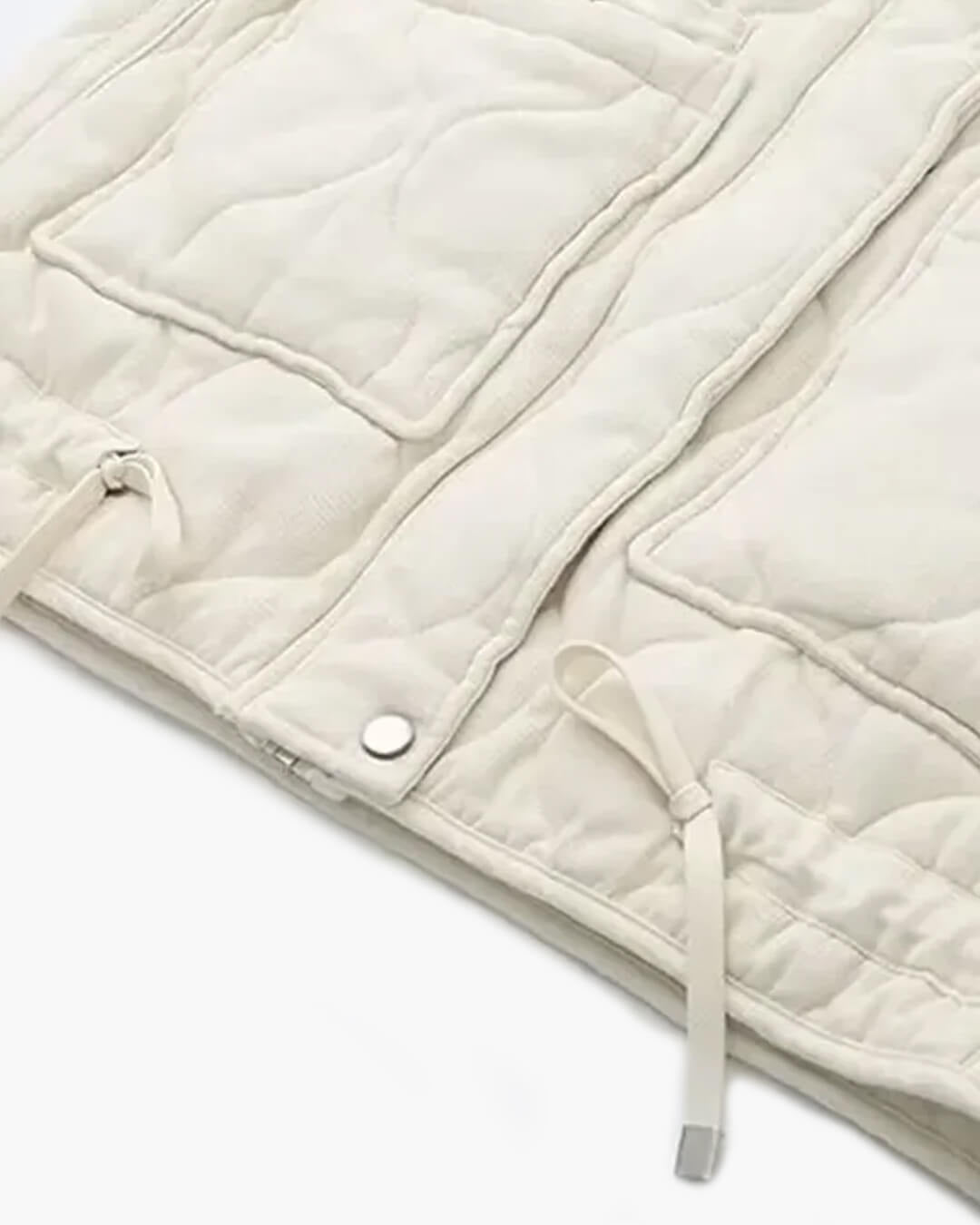 Chaleco con cuello mao y bolsillos Micah