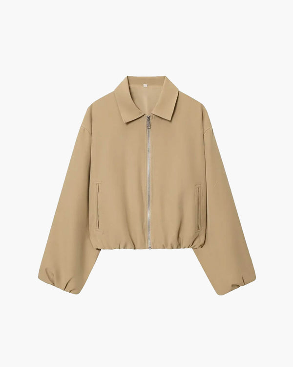 Chaqueta bomber de mangas abullonadas Midori