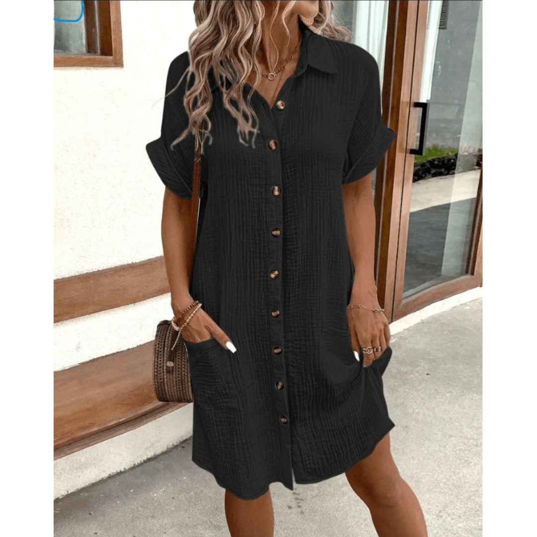 Vestido camisero moderno Miriam