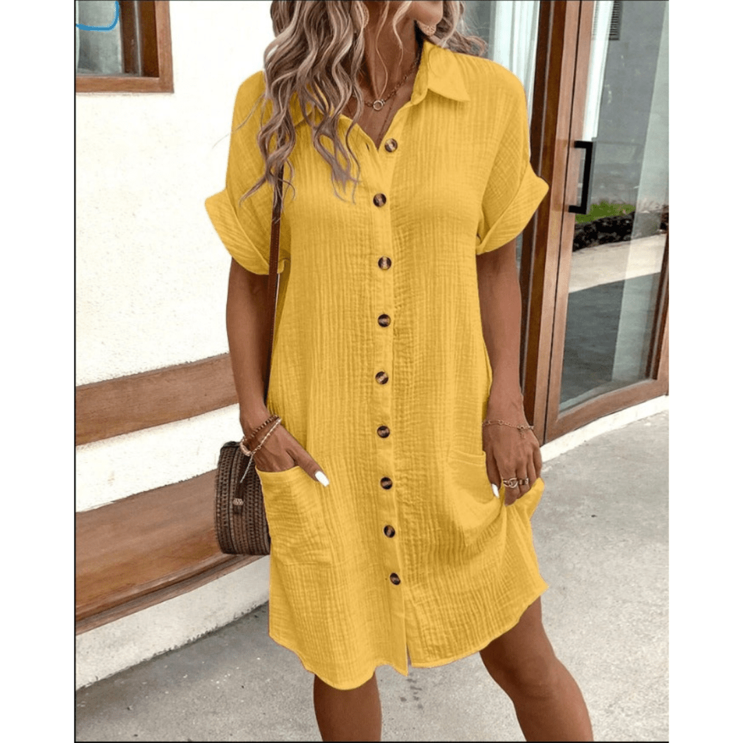 Vestido camisero moderno Miriam