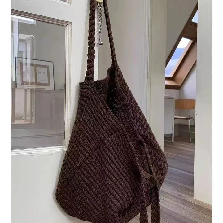 Bolso bandolera de punto suave Morgan