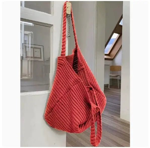 Bolso bandolera de punto suave Morgan