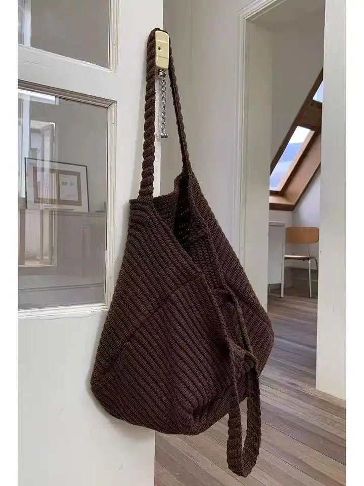 Bolso bandolera de punto suave Morgan