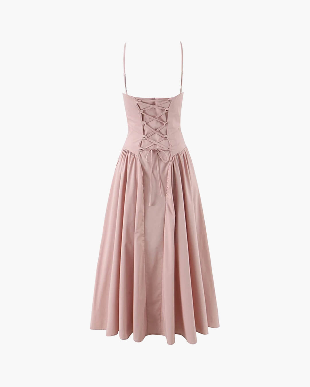 Vestido midi Tina de tirantes finos