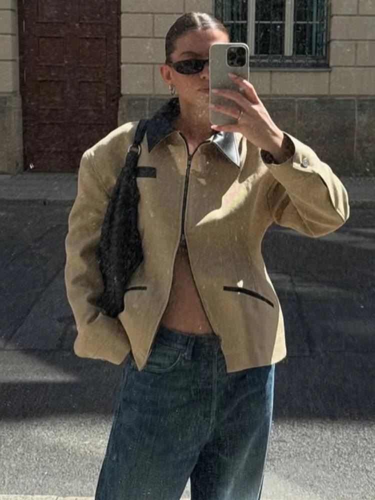 Chaqueta estructurada de corte reloj de arena Natalie