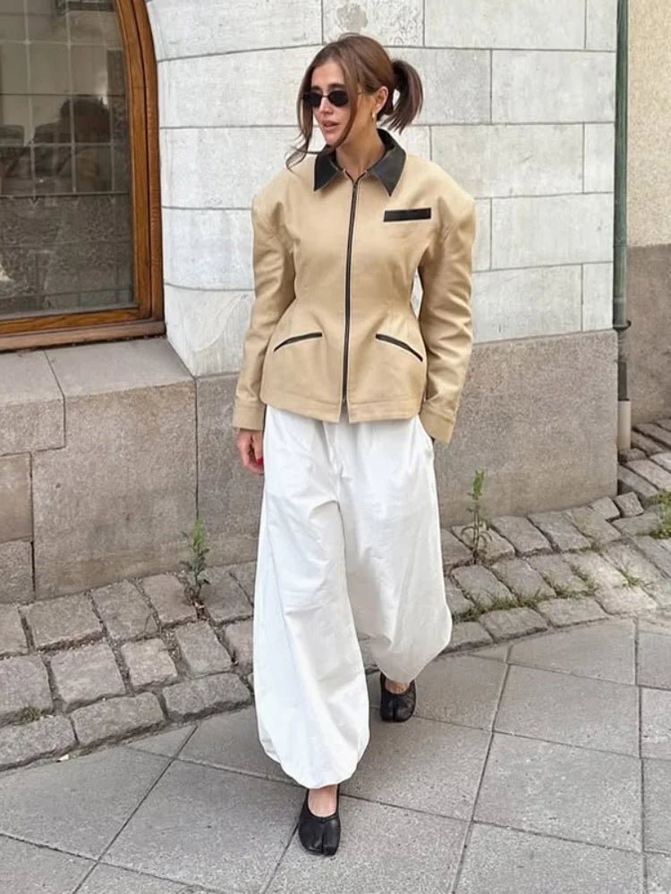Chaqueta estructurada de corte reloj de arena Natalie