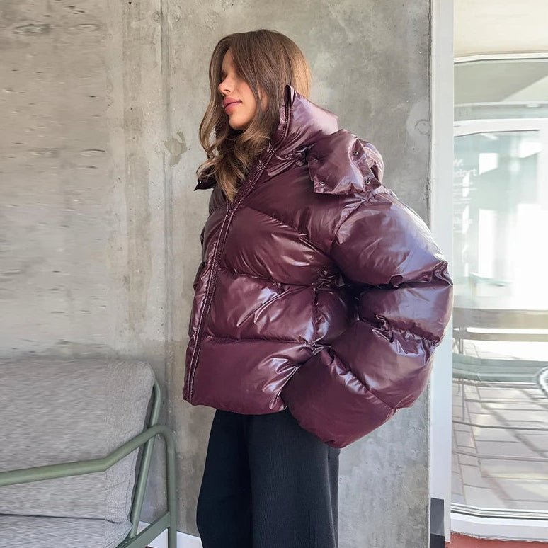 Chaqueta acolchada Nica con capucha