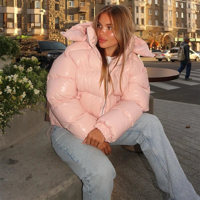 Chaqueta acolchada Nica con capucha