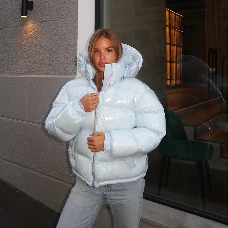 Chaqueta acolchada Nica con capucha