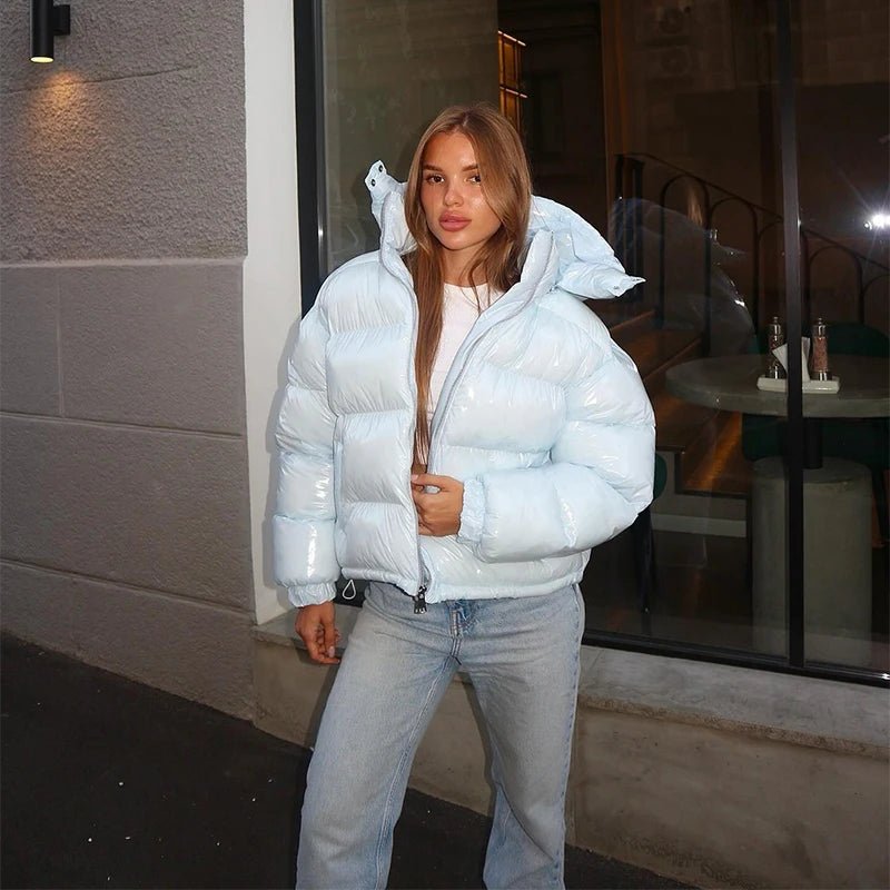 Chaqueta acolchada Nica con capucha